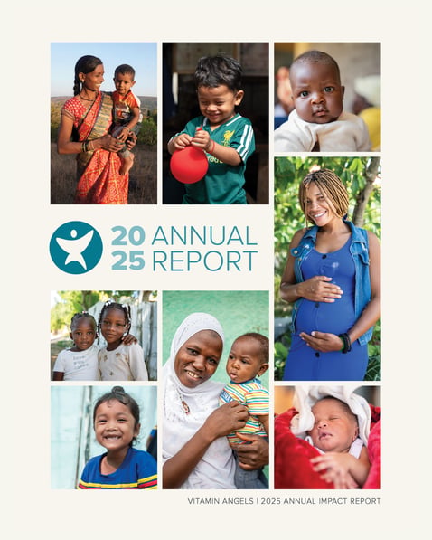 Vitamin Angels 2025 Annual Report cover 